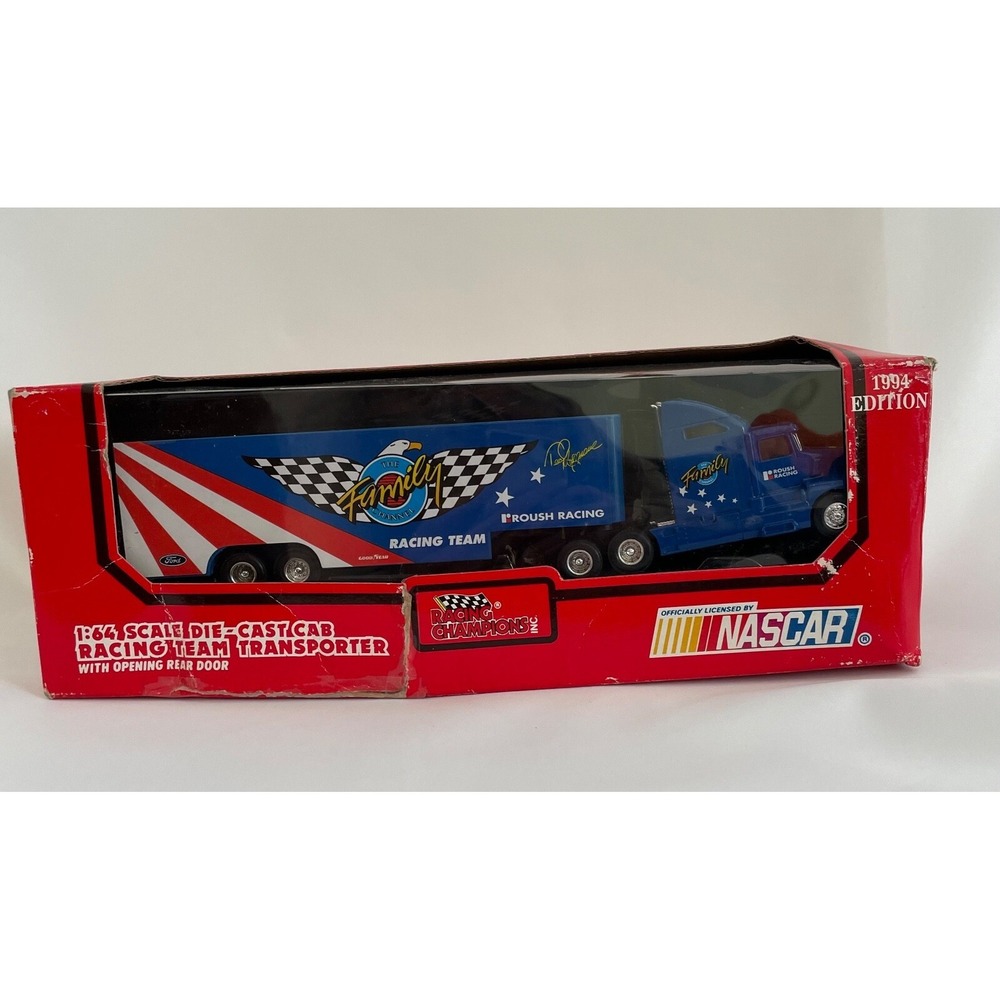 Ted Musgrave #16 NASCAR Racing Champions 1:64 Scale Racing Team Transporter 1994